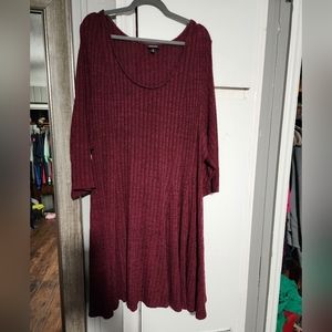 Torrid size 4 (26 plus) sweater dress